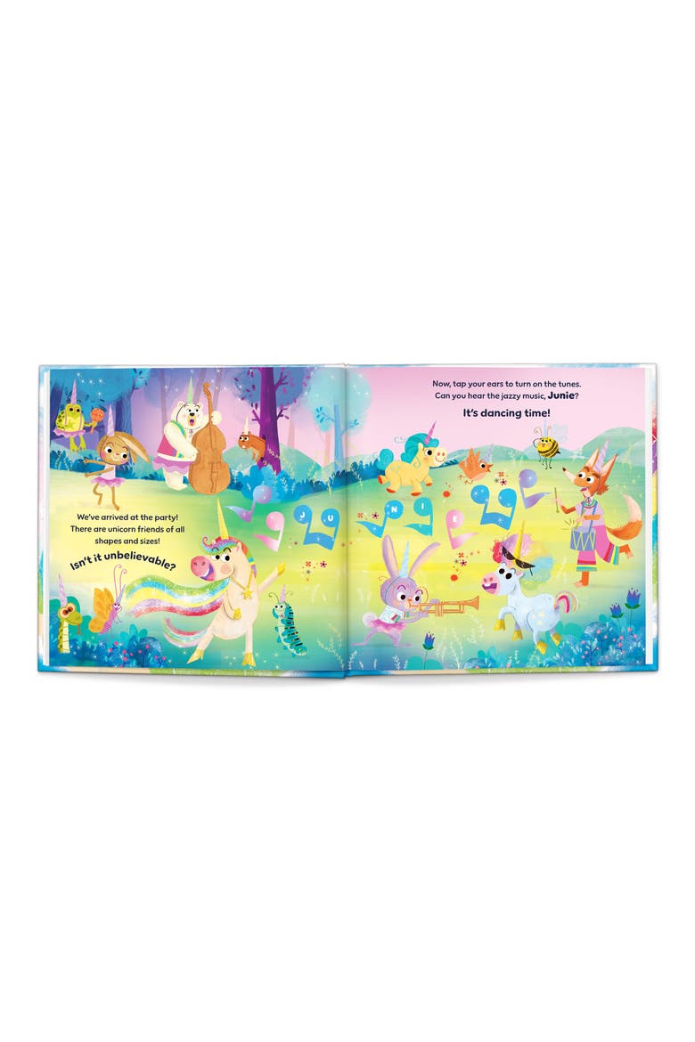 'Unicorn Dance Party' Personalized Book, Alternate, color, PINK MULTI