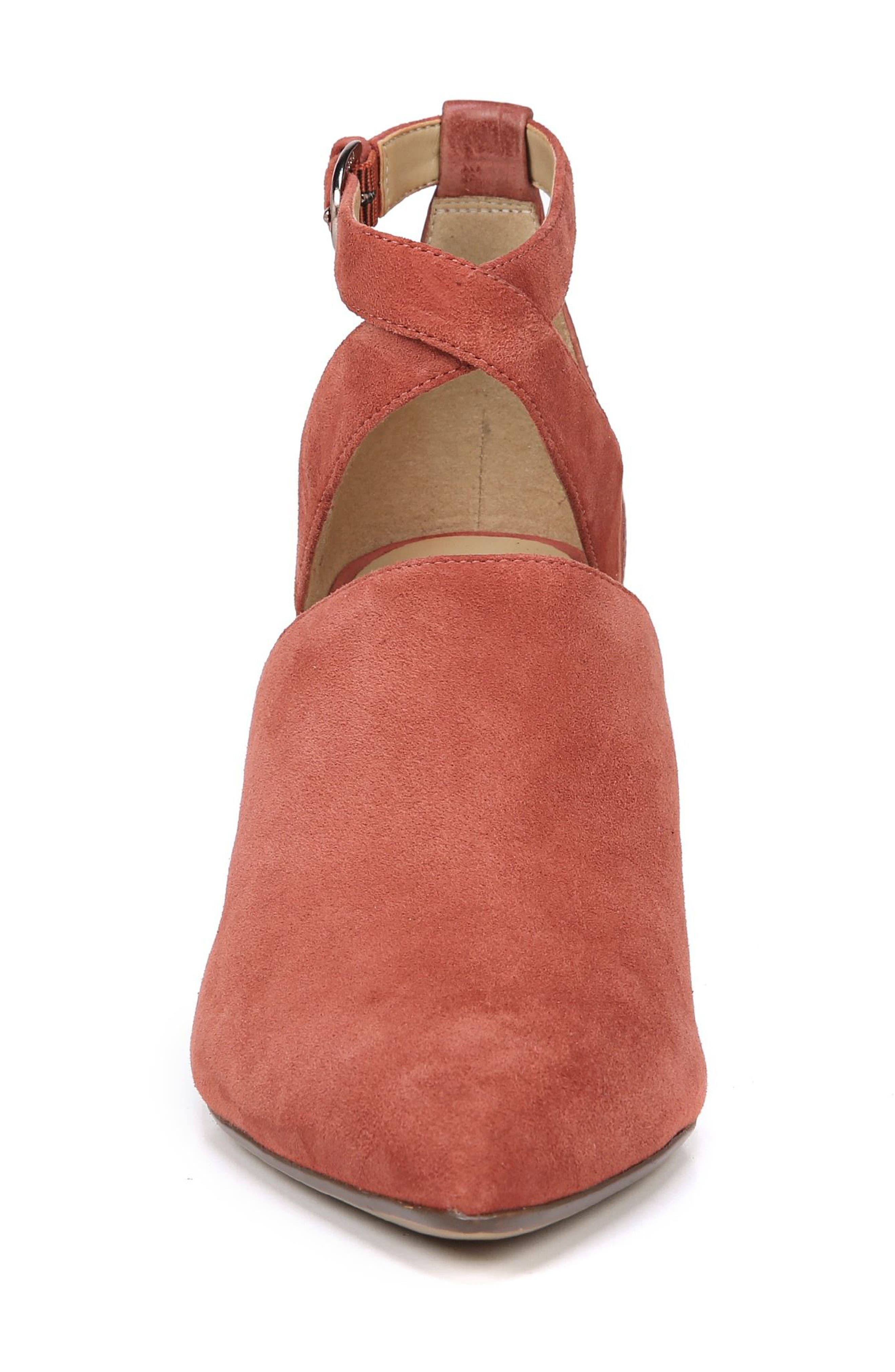 Holland Cross Strap Pump, Alternate, color, DESERT CLAY SUEDE