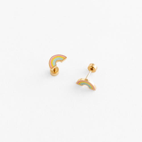 Pip Pop Pastel Rainbow Stud Earrings