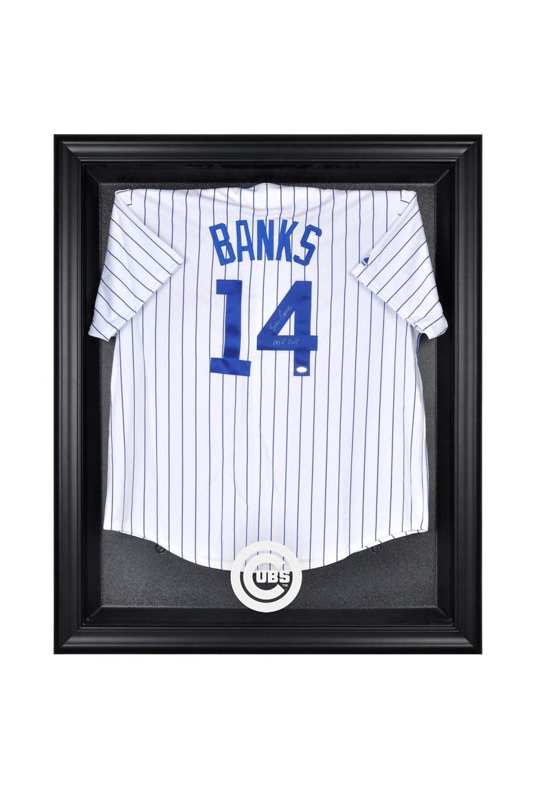 Chicago Cubs Black Framed Logo Jersey Display Case, Main, color, Black