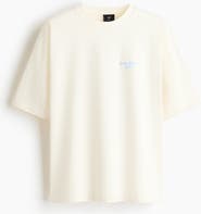 H&M Oversized Fit Printed Cotton T-shirt