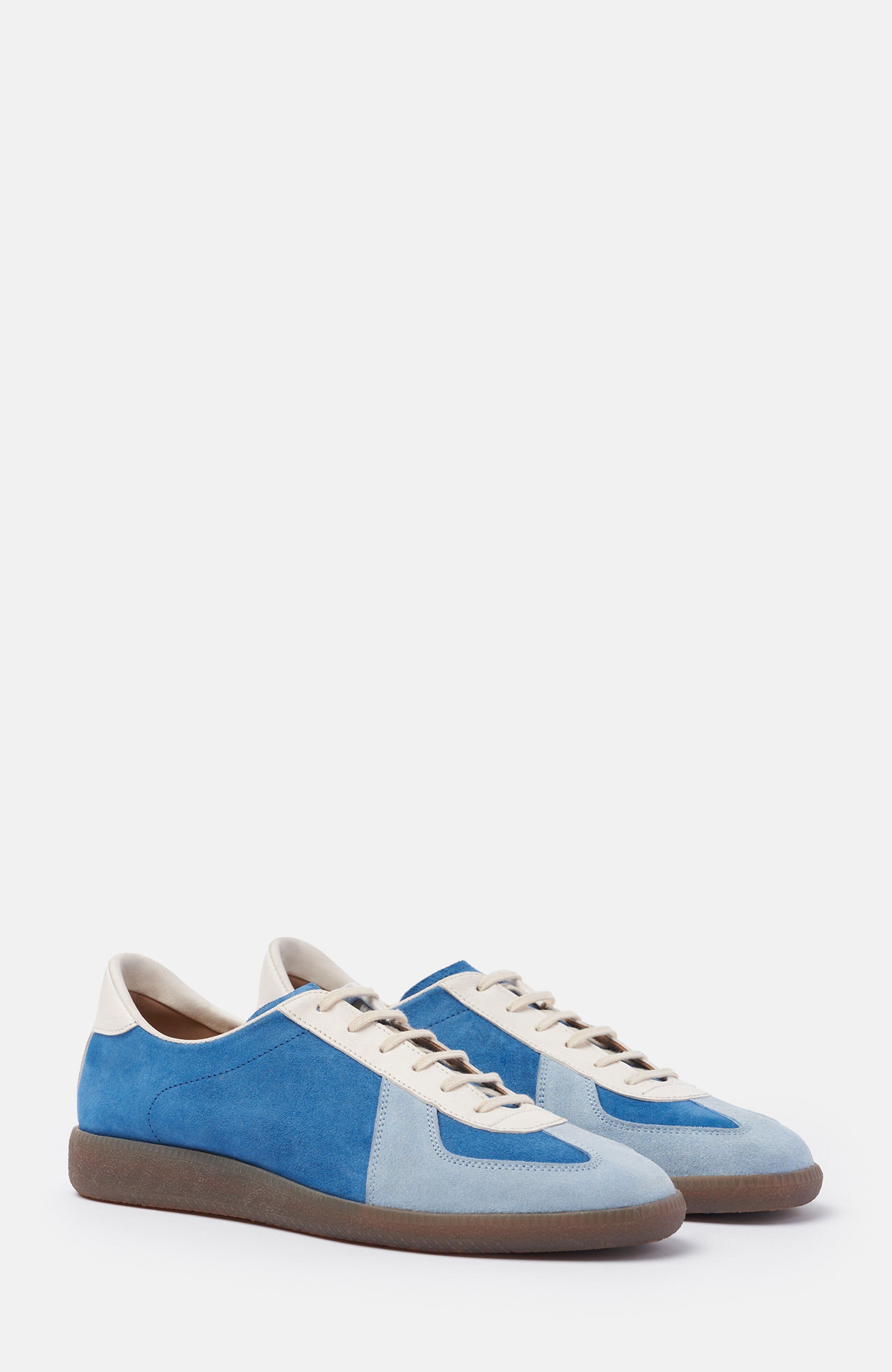 Markus Sneakers, Alternate, color, Blue - Suede