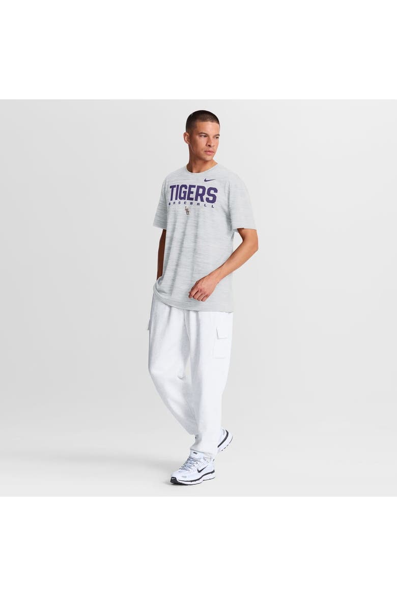 Men's Nike White LSU Tigers Dugout Velocity Dri-FIT T-Shirt, Alternate, color, White