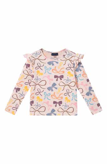 Kids' Long Sleeve Ruffle T-Shirt