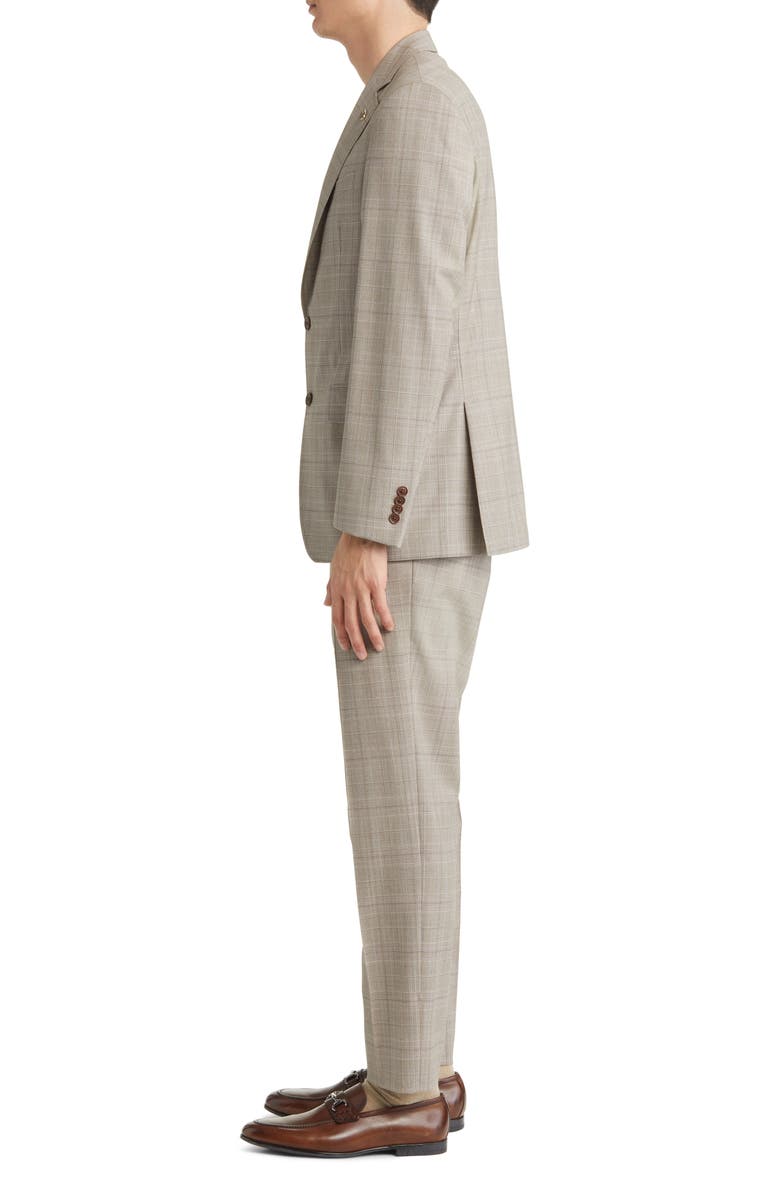 Ted Baker London Jay Slim Fit Plaid Wool Suit, Alternate, color, 