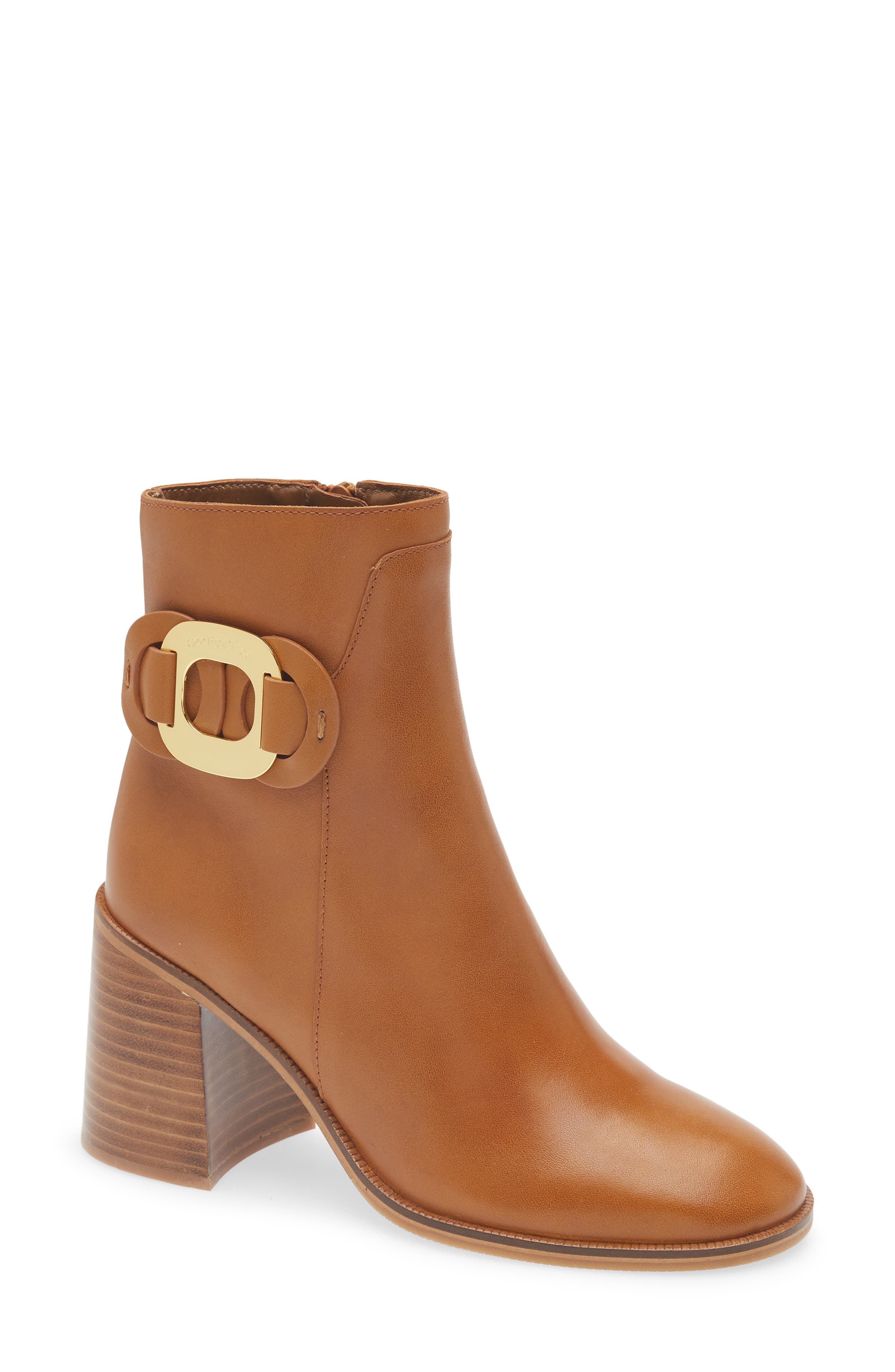 See by Chloé Chany Stacked Heel Bootie