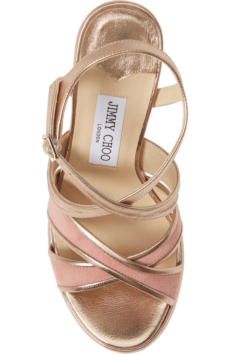 Jimmy Choo Alissa Platform Wedge, Alternate, color,