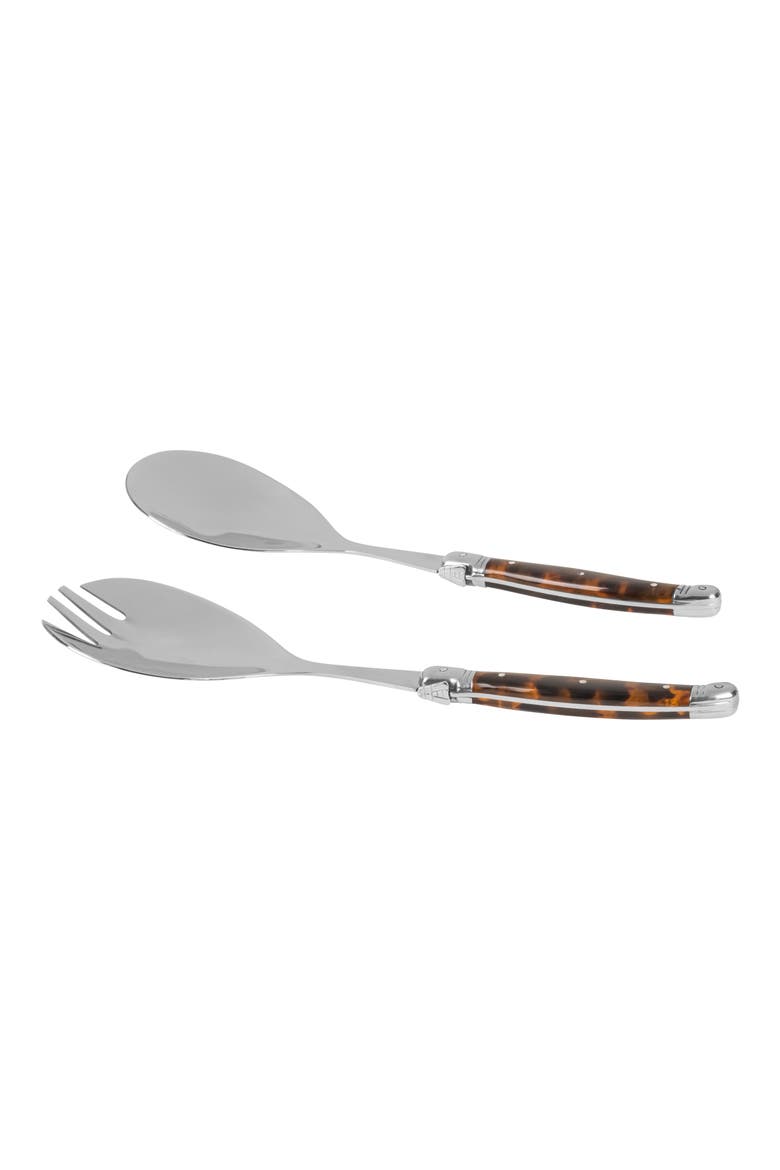 2-Piece Salad Serving Set, Alternate, color, TORTOISE SHELL