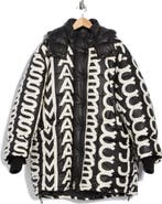 Marc Jacobs Monogram Oversize Puffer Jacket