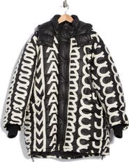 Marc Jacobs Monogram Oversize Puffer Jacket