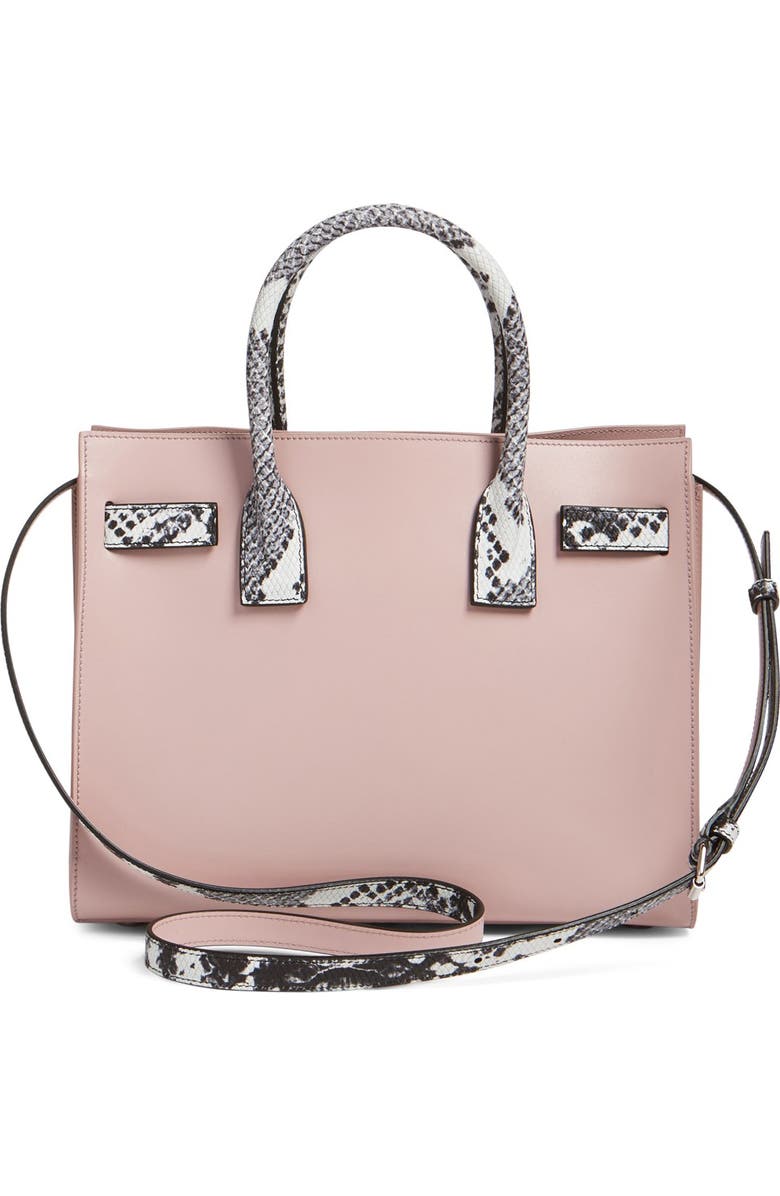 Saint Laurent 'Baby Sac de Jour' Leather Tote, Alternate, color,