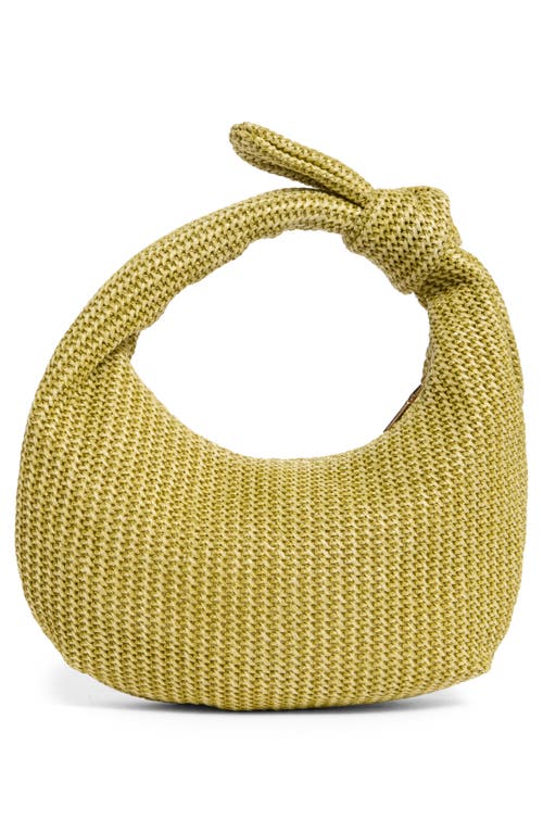 Urban Expressions Handbags Penny Woven Shoulder Bag In Green
