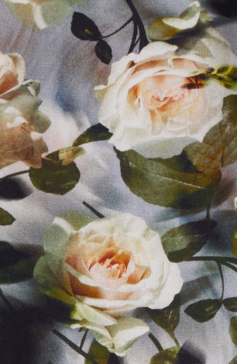 L'AGENCE Ressi Floral Print T-Shirt, Alternate, color,