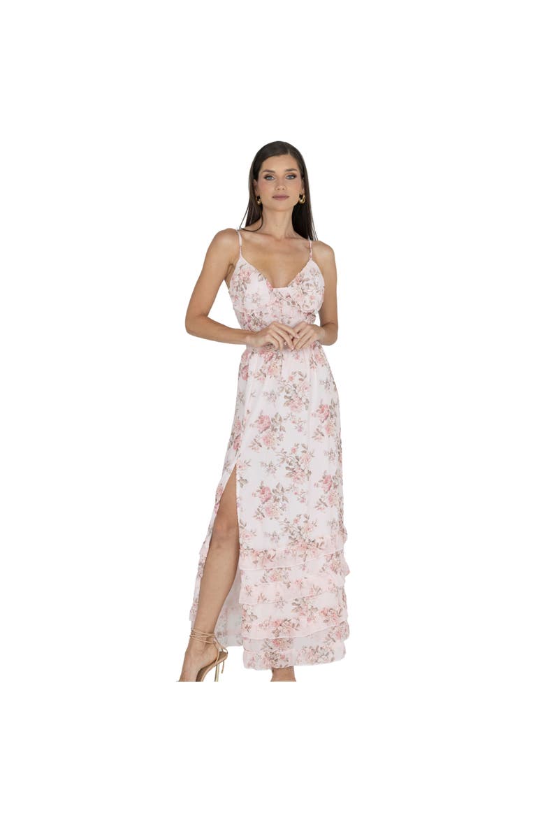 Hailey Carmen Dress, Main, color, PINK