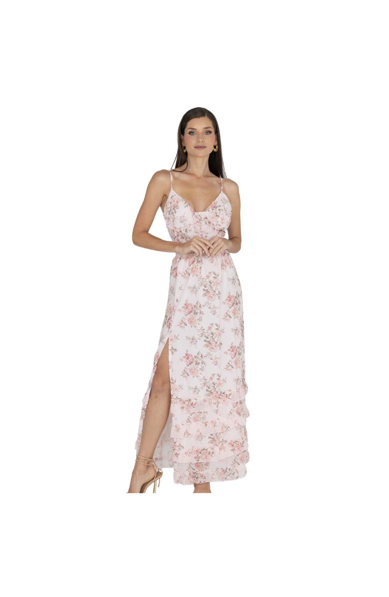 AKALIA Hailey Carmen Dress, Main, color, Pink