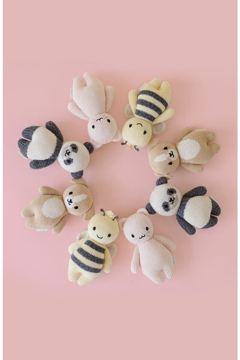 Baby Panda Bear Baby Stuffed Animal, Alternate, color, CHARCOAL/ CREAM