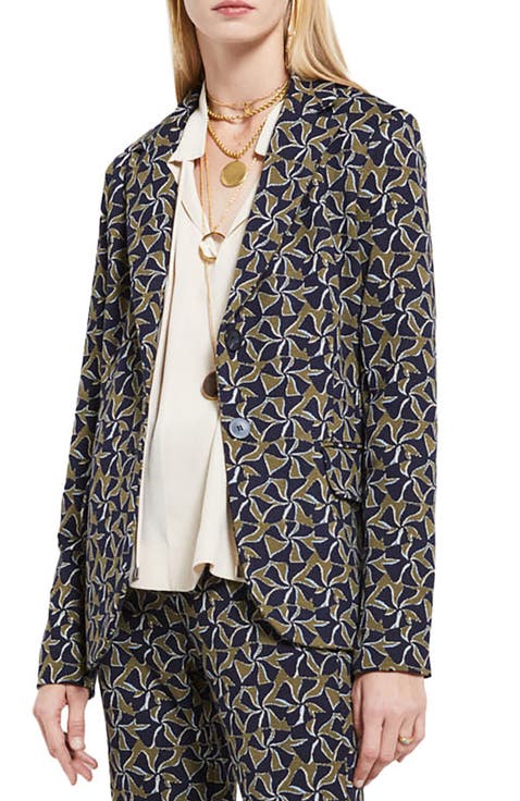 Printed Fit Jacket