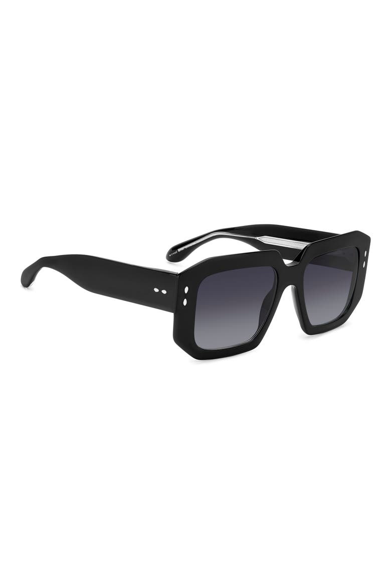 53mm Gradient Square Sunglasses, Alternate, color, 0807-9O