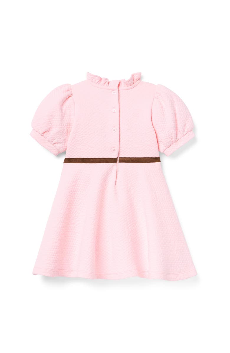 Janie and Jack The Quilted Equestrian Dress, Alternate, color, Pink