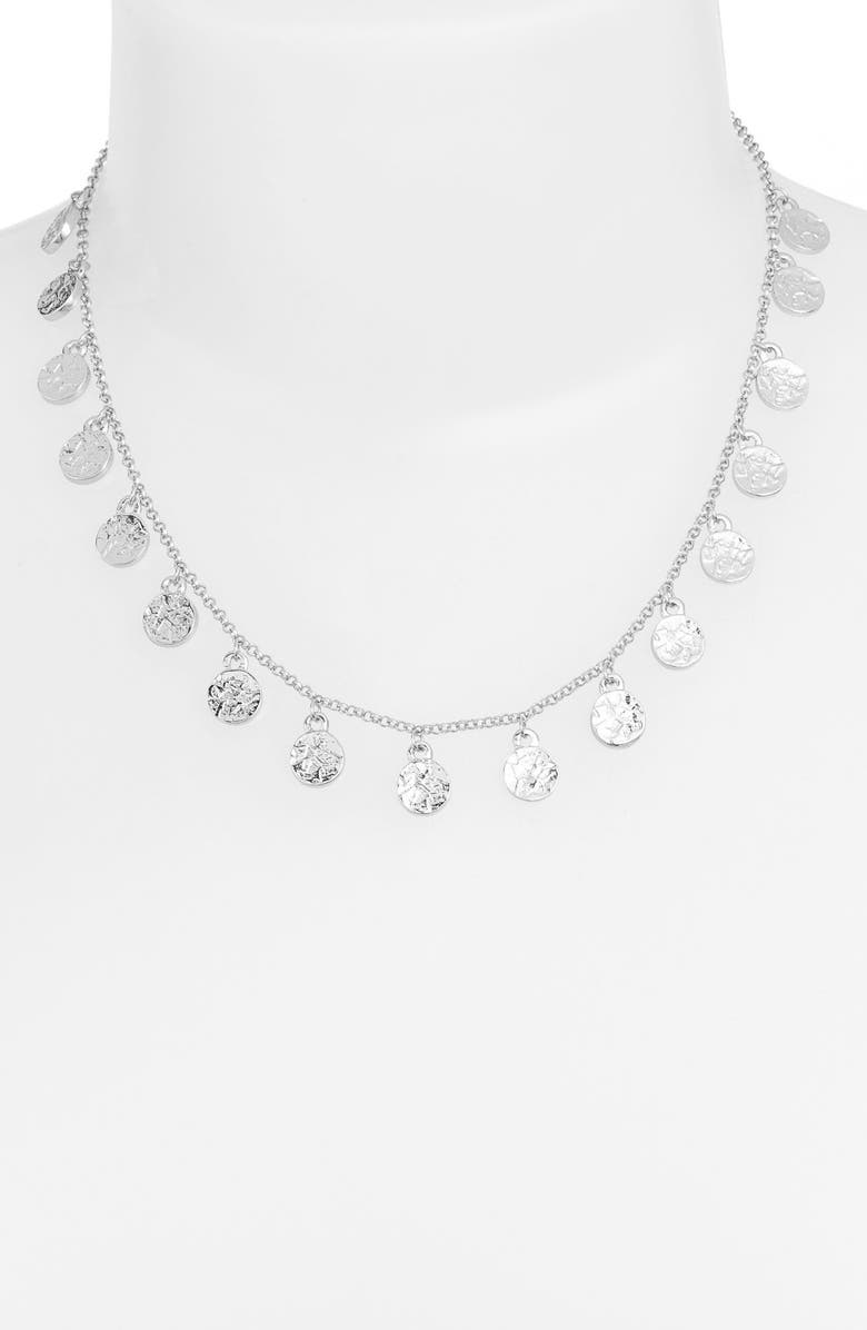 Nordstrom Disc Collar Necklace, Alternate, color, 