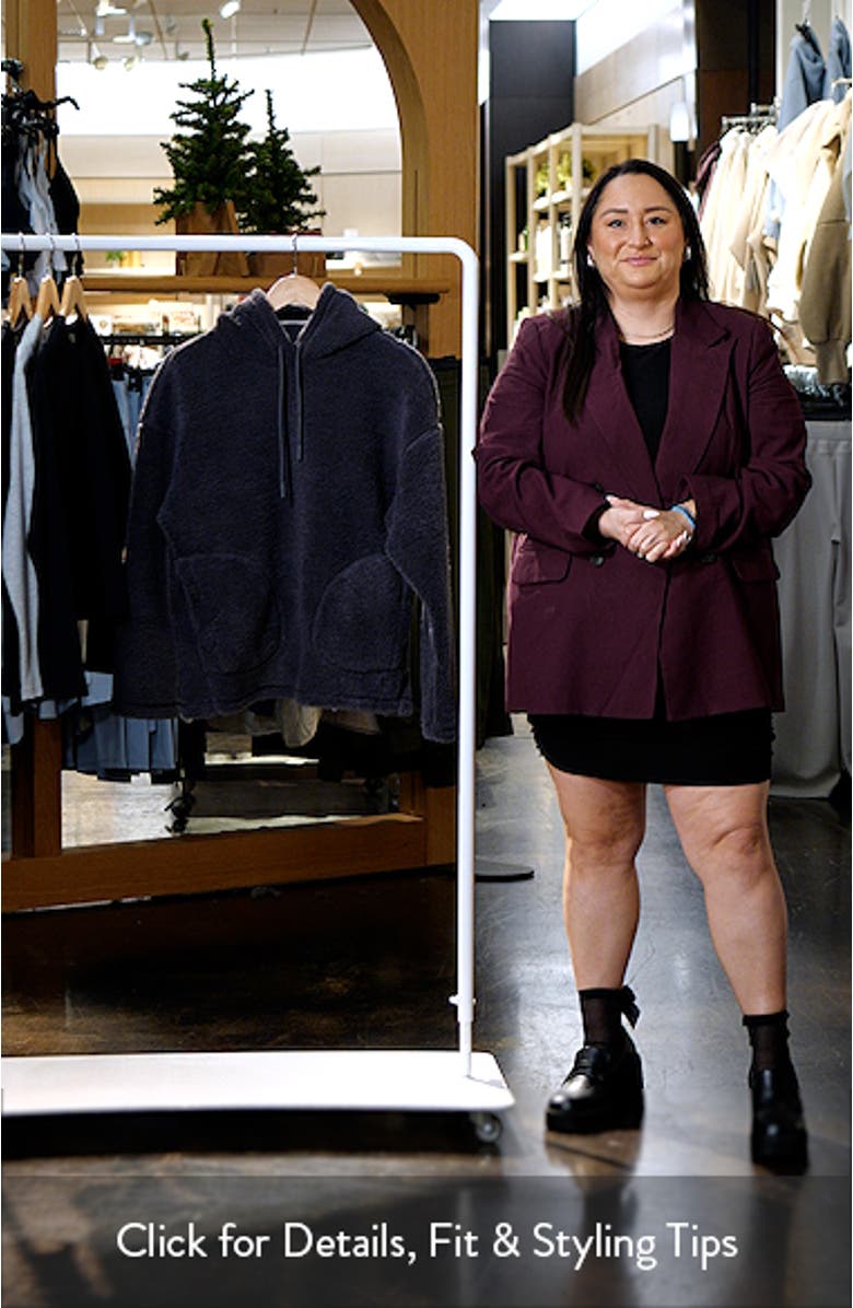 Plush Drawstring Hoodie, sales video thumbnail