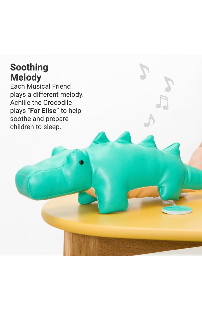 Little Big Friends Musical Animals - Crocodile, Plush Baby Music Box, Nursery Toy, Alternate, color, Green