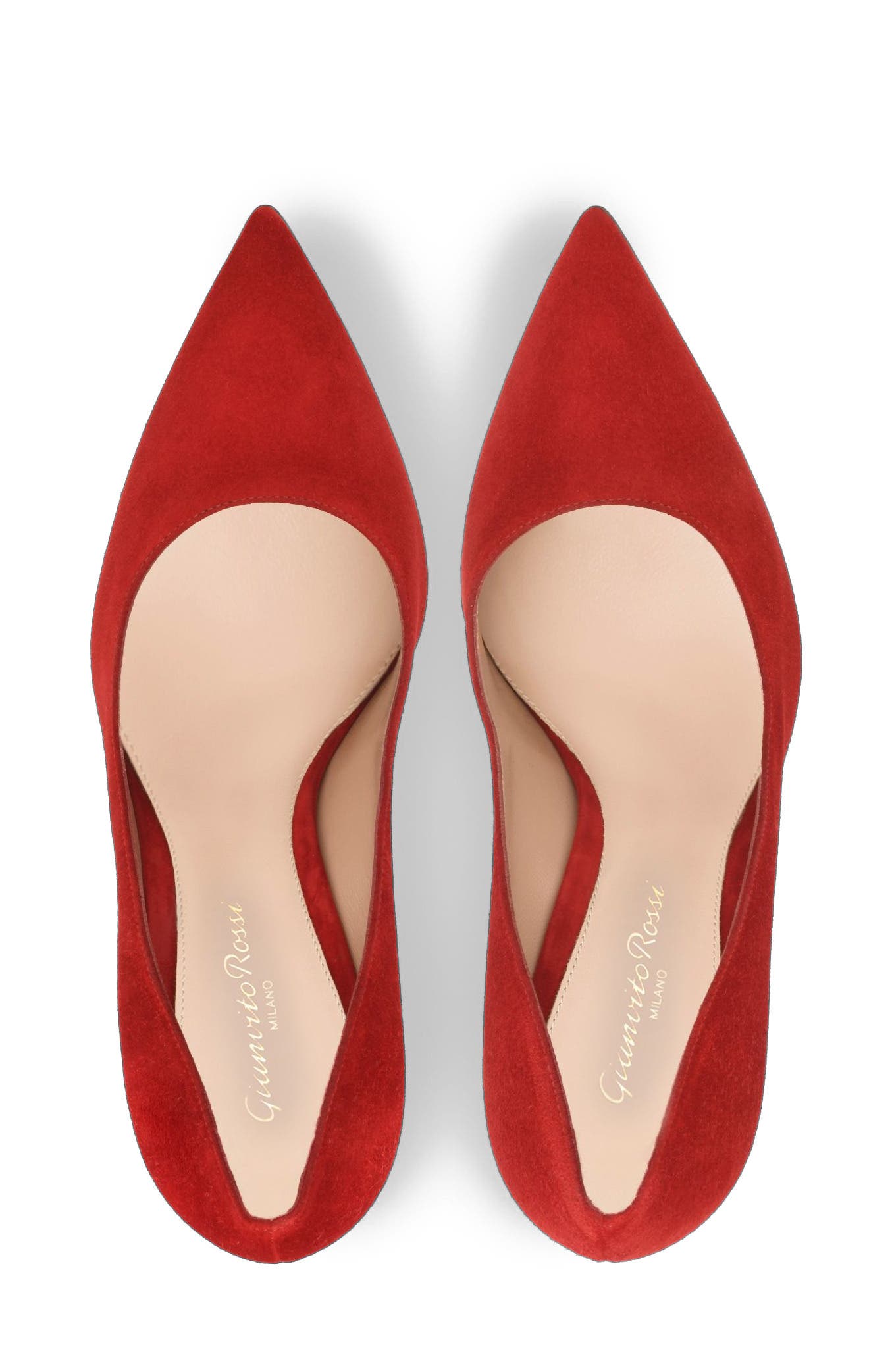 Gianvito 105 Pumps, Alternate, color, Red Suede