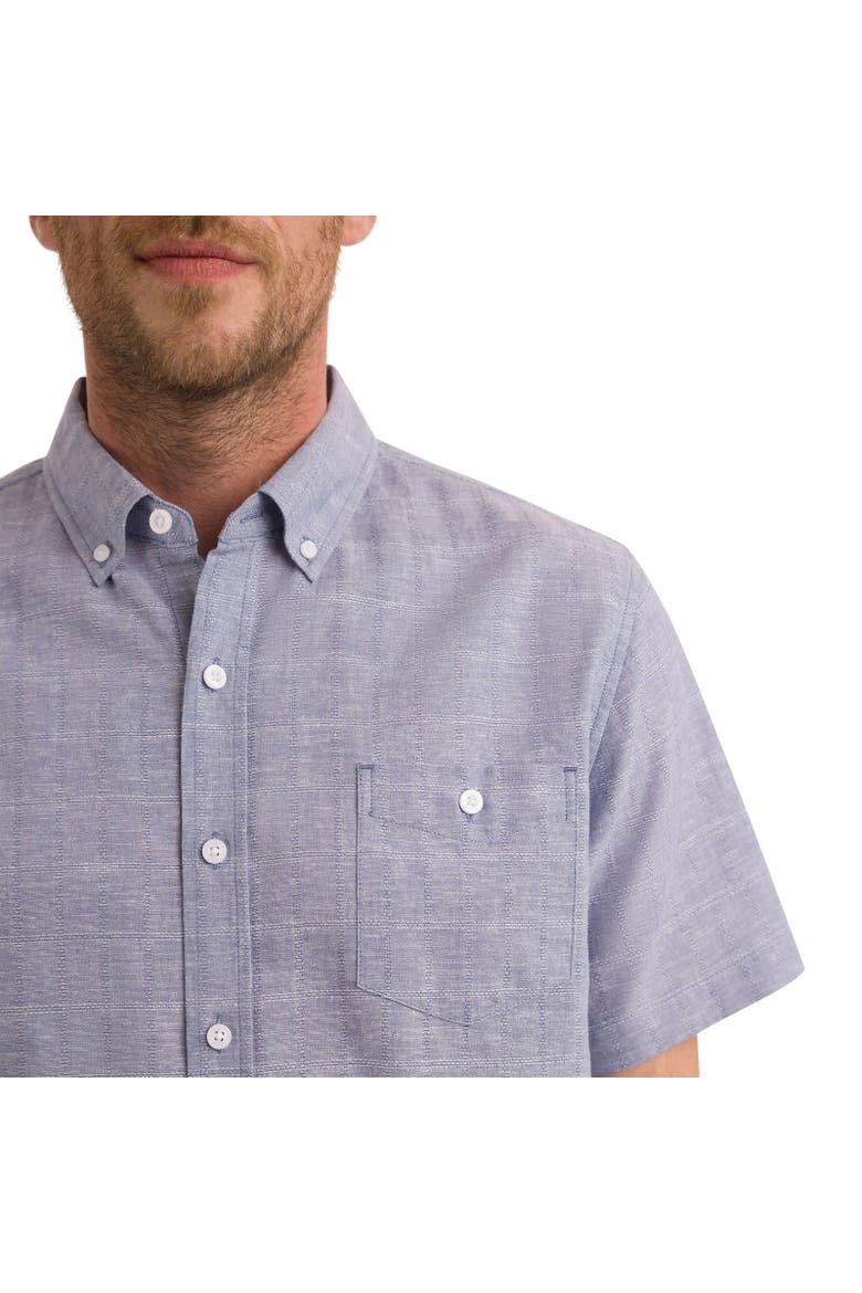 Lenard Short-sleeved Shirt, Alternate, color, Blue Haze
