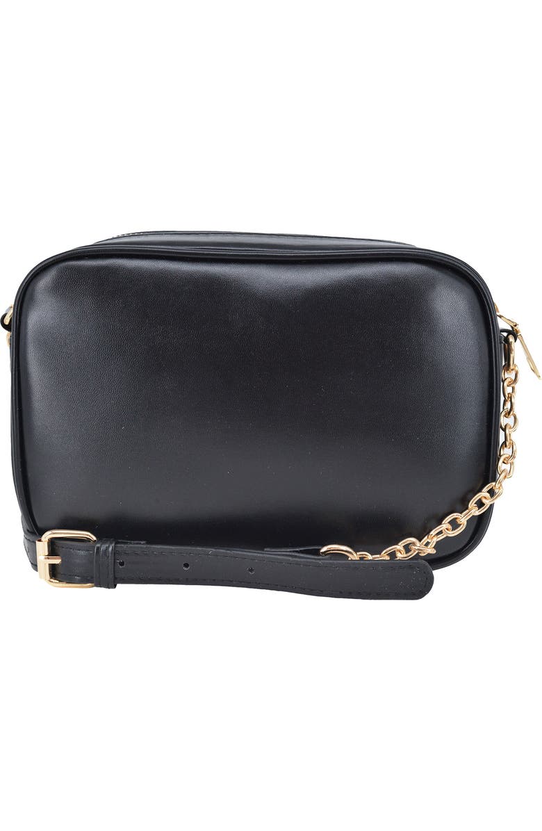 bebe Luca Camera Crossbody Bag with Wallet, Alternate, color, Black