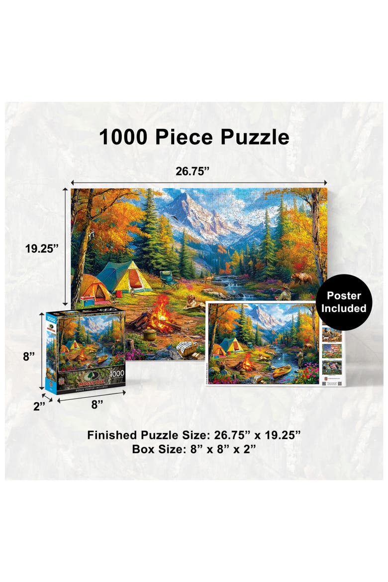 Wild River Adventure 1000pc Puzzle, Alternate, color, Multicolor