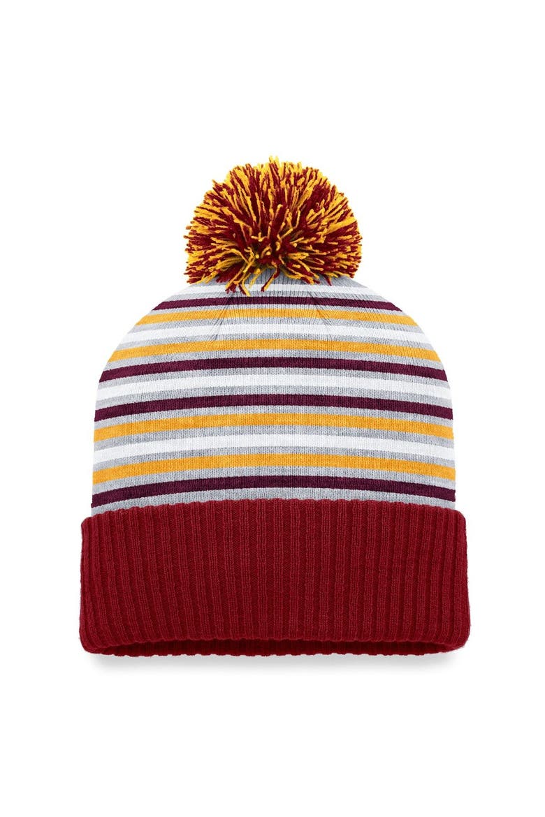 Men's Top of the World Maroon Minnesota Golden Gophers Dash Cuffed Knit Hat with Pom, Alternate, color, Maroon