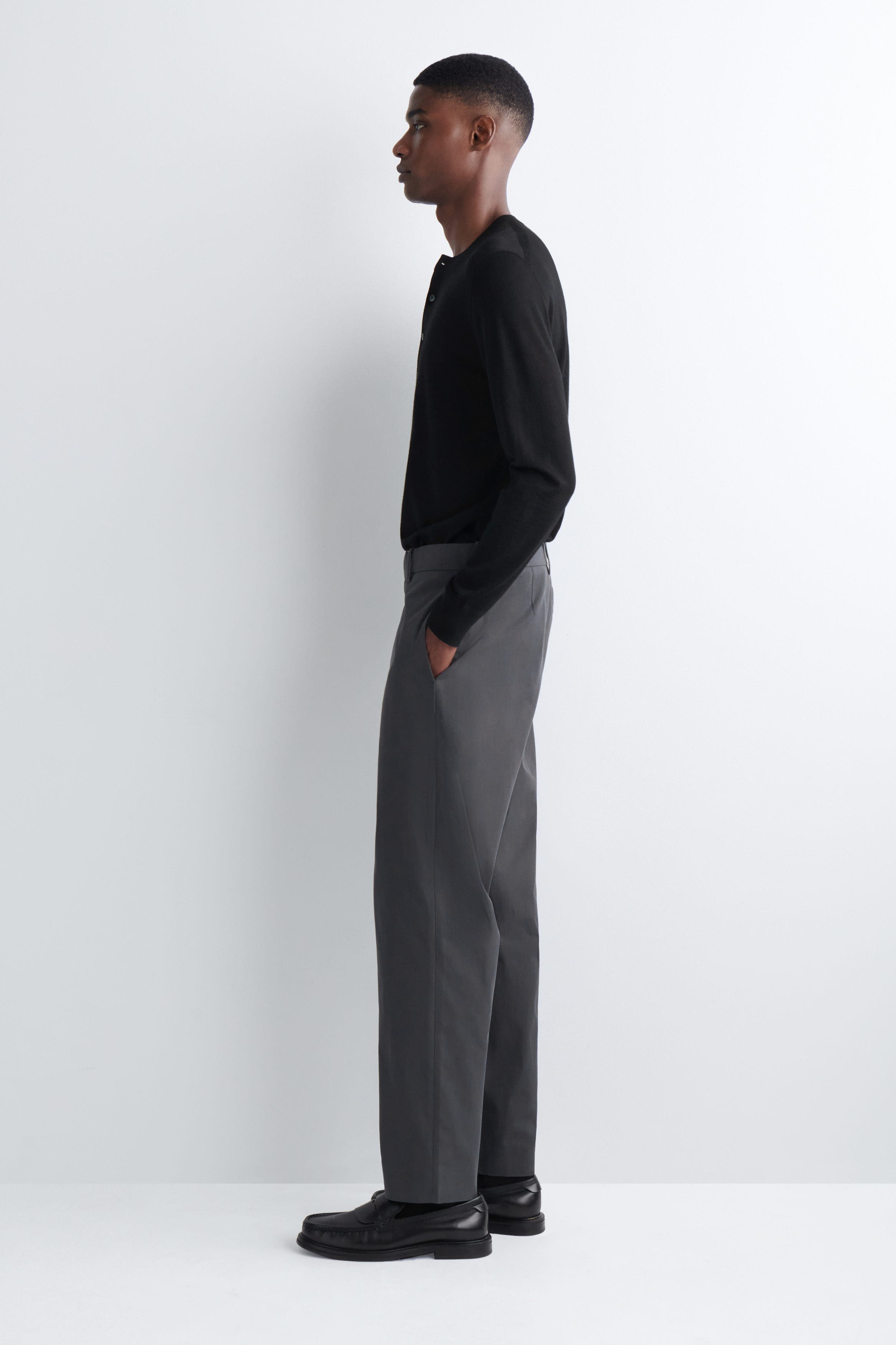 Cotton Regular-Fit Tapered Chinos - image 2