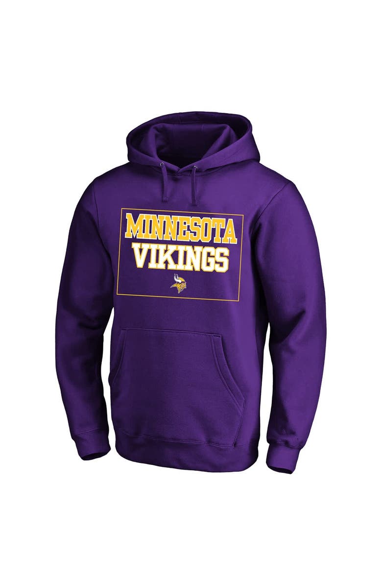 FANATICS Men's Fanatics  Purple Minnesota Vikings Big & Tall Fleece Hoodie, Alternate, color, Purple