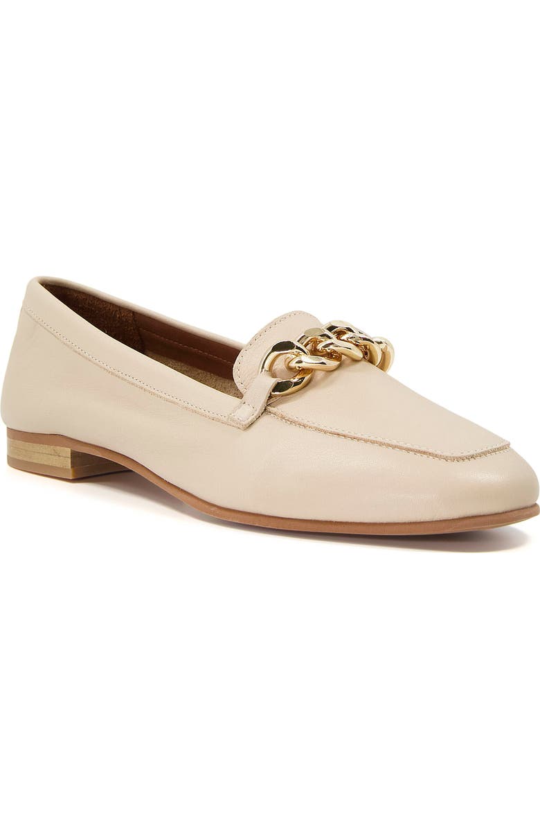 Dune London Goldsmith Loafer, Main, color, Ecru