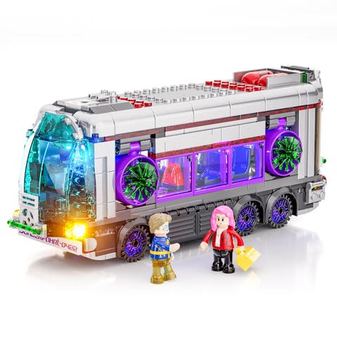 Cyberpunk Future Bus LED Building Set Model CP605B