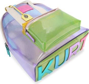 Large Southbank Vinyl Clear Backpack