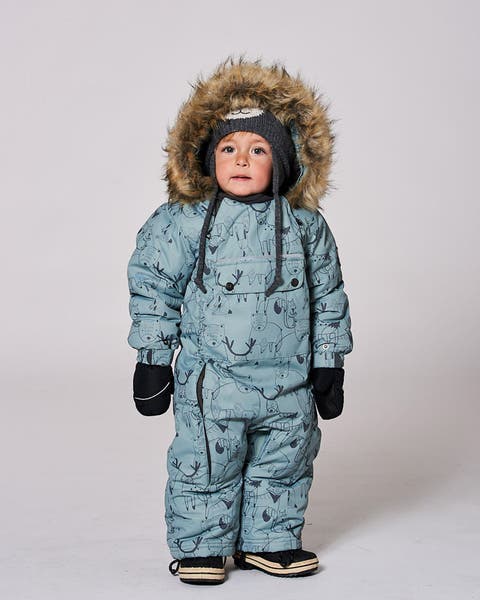 One-Piece Play Snowsuit Designed for Car Seat Animal (Baby)