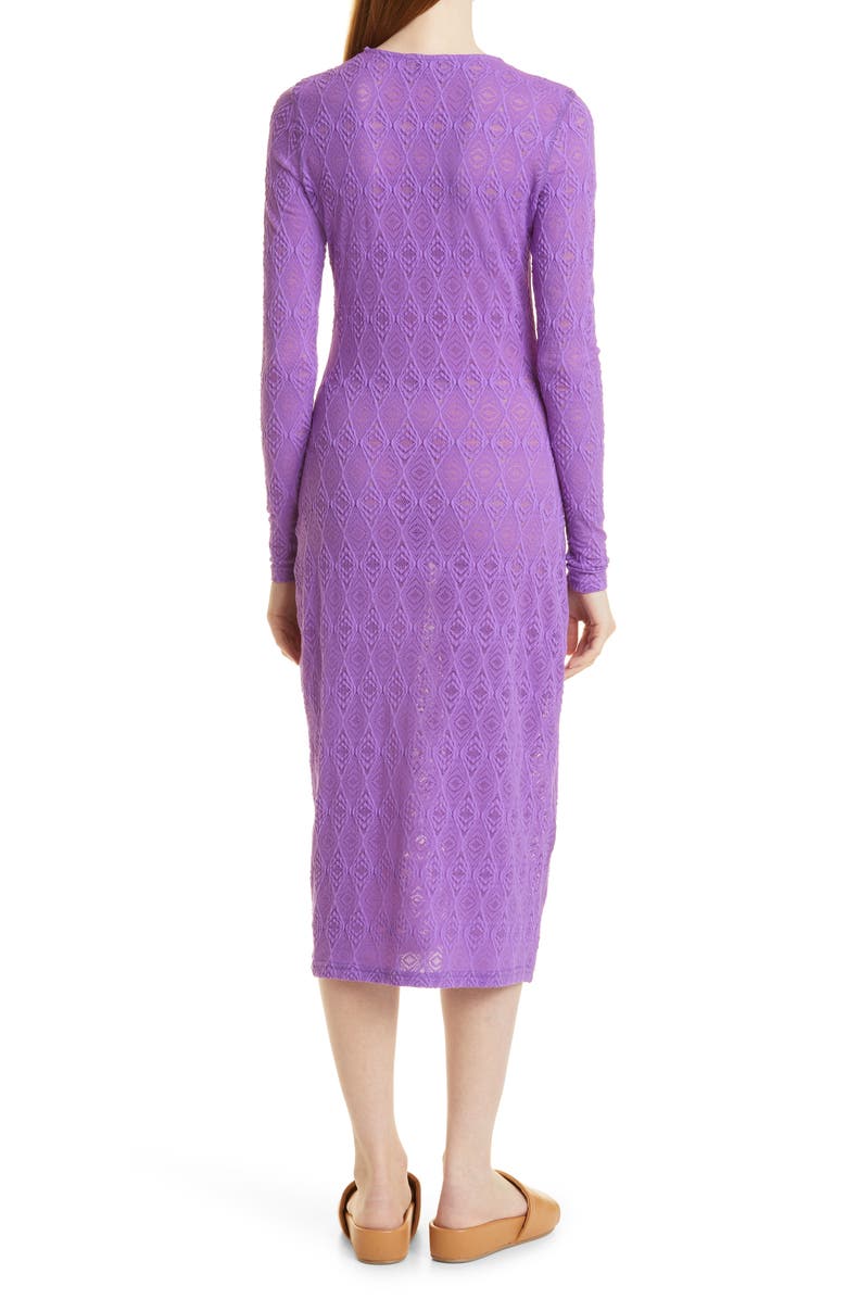 Baum und Pferdgarten Jovanna Long Sleeve Stretch Lace Dress, Alternate, color,
