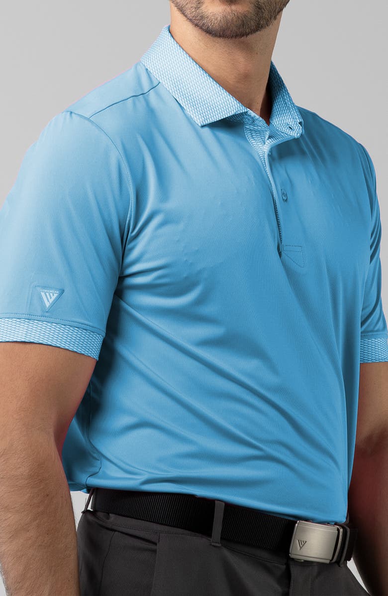LEVELWEAR Thomas Knit Polo, Alternate, color, Norse Blue