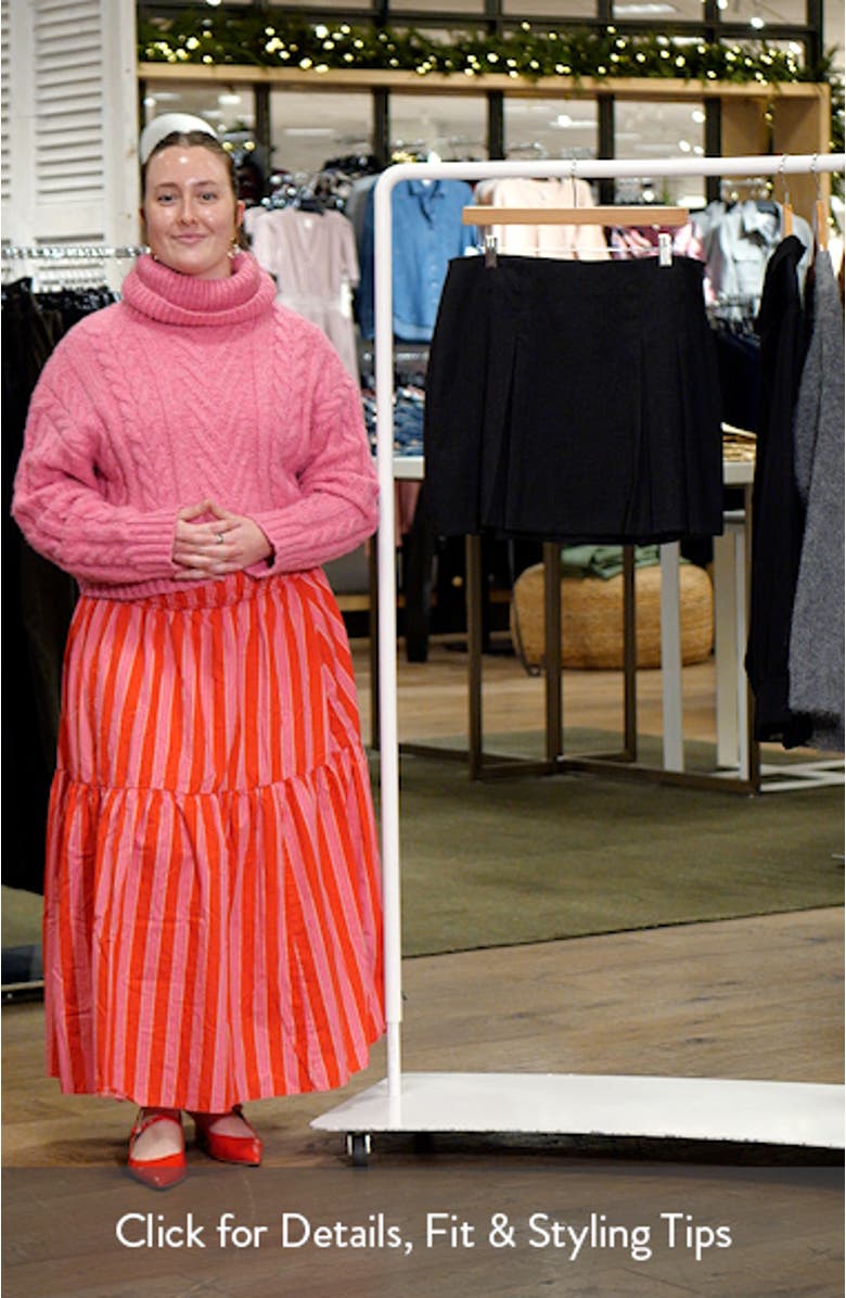 Pleated Miniskirt, sales video thumbnail