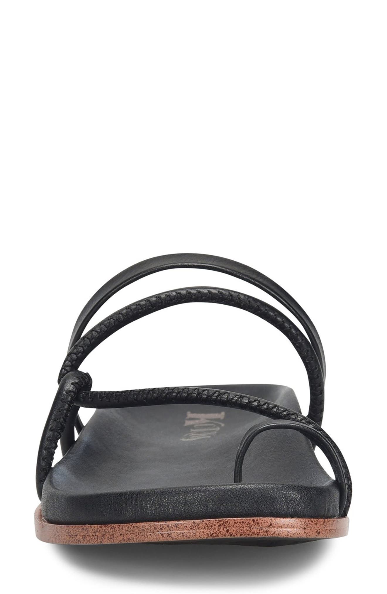 KORKS Audra Sandal, Alternate, color, Black