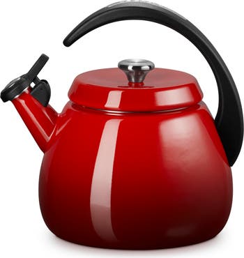 Le Creuset 2.2-Quart Enameled Stainless Steel Whistling Cloche