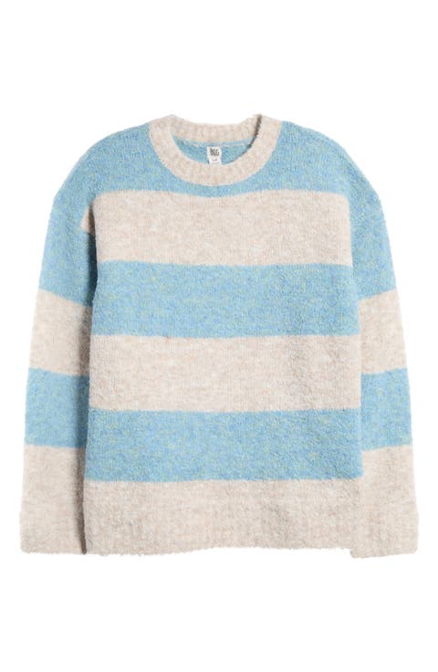 Stripe Bouclé Sweater