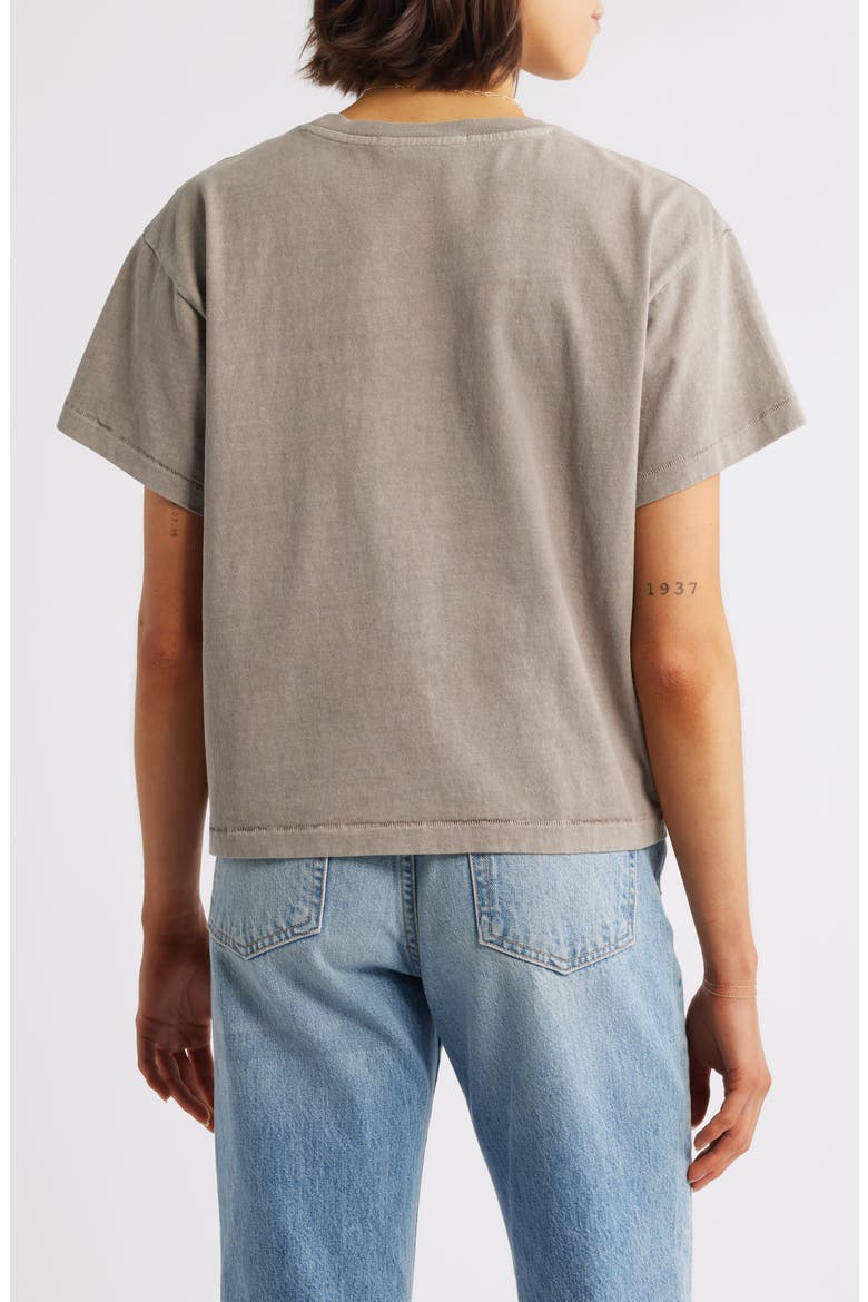 Square Cotton T-Shirt, Alternate, color, DESERT TAUPE