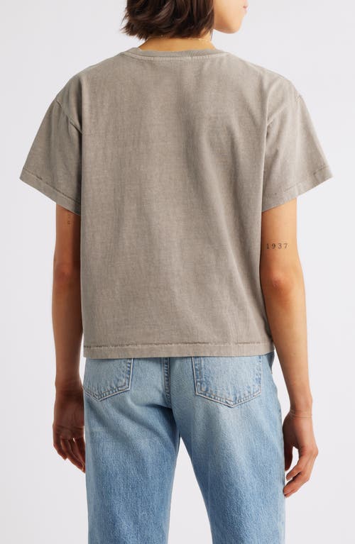 Slvrlake Short-sleeve Boxy Tee In Desert Taupe