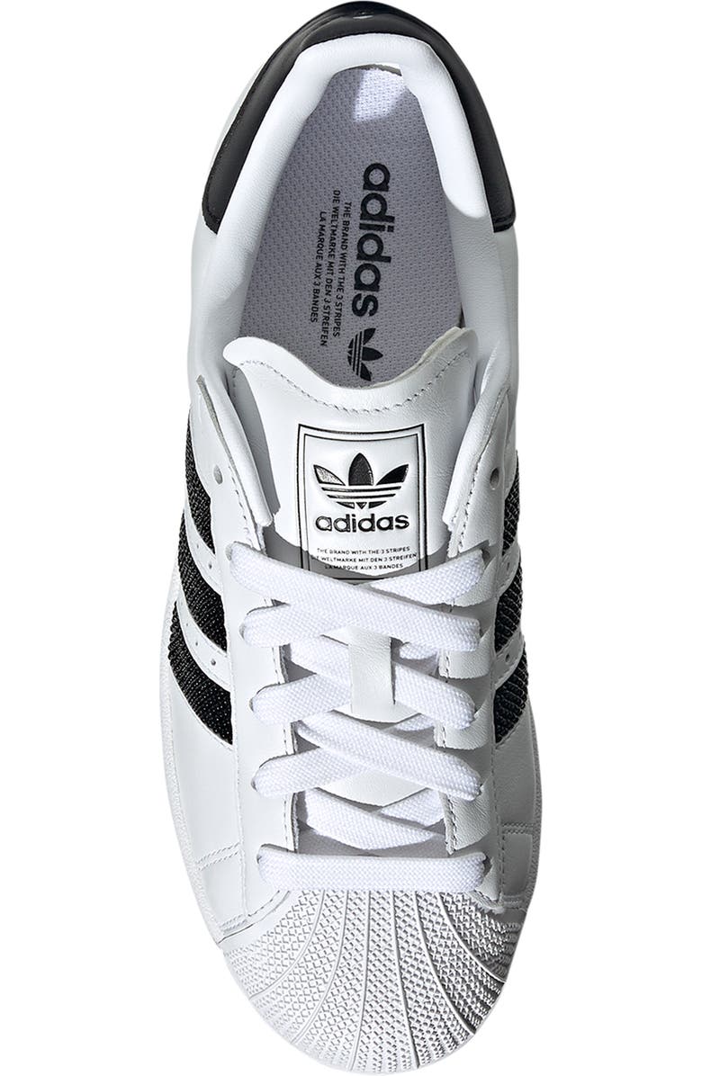 adidas Superstar II Sneaker, Alternate, color, White/ Black/ White
