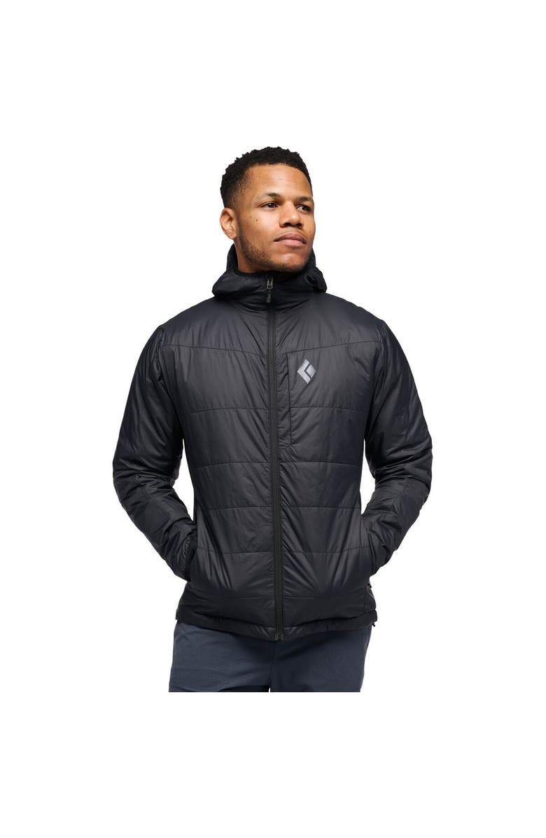 Black Diamond Solution Hooded Jacket - Men's, Main, color, Black