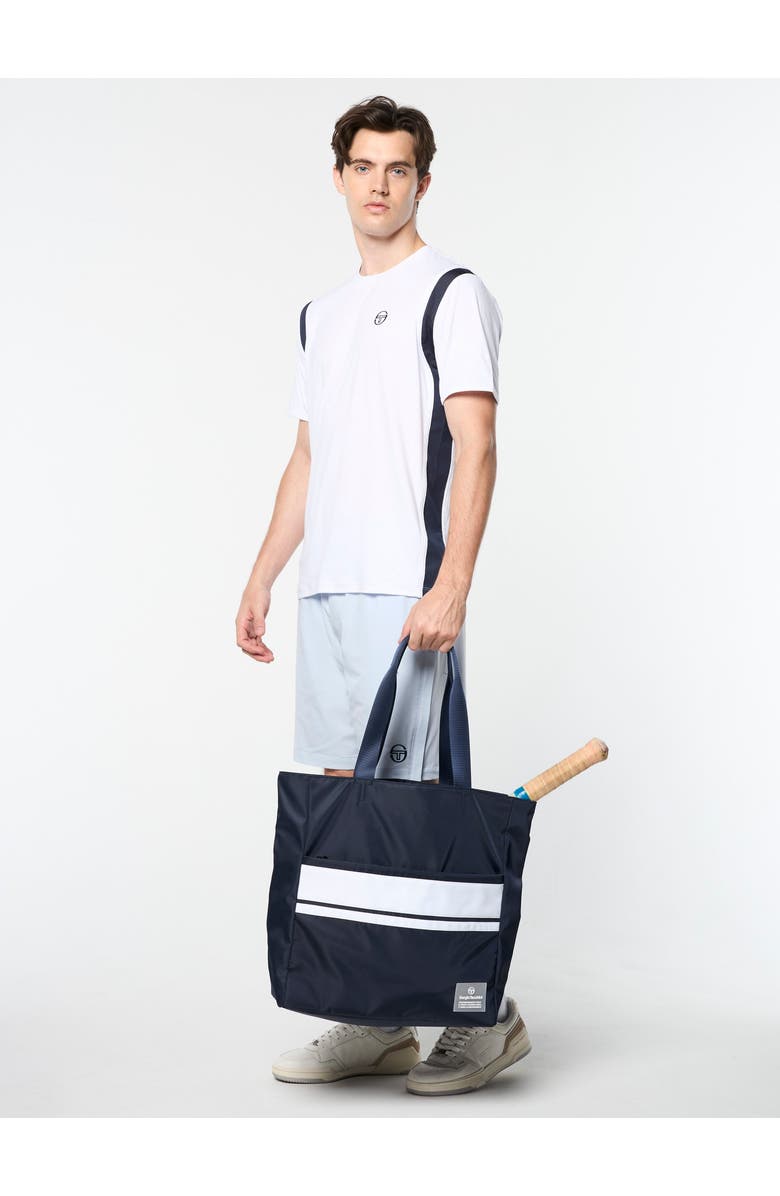 Sergio Tacchini Tennis Tote, Alternate, color, Maritime Blue