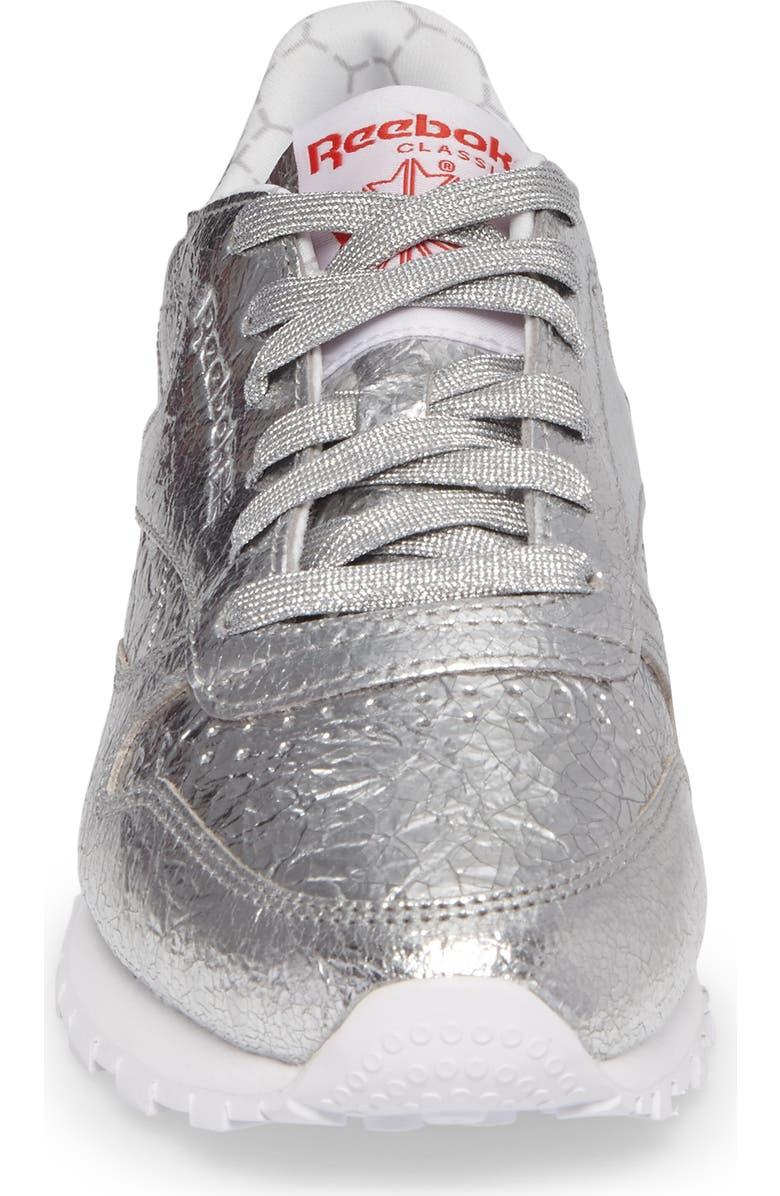 Reebok Classic Leather HD Foil Sneaker, Alternate, color,
