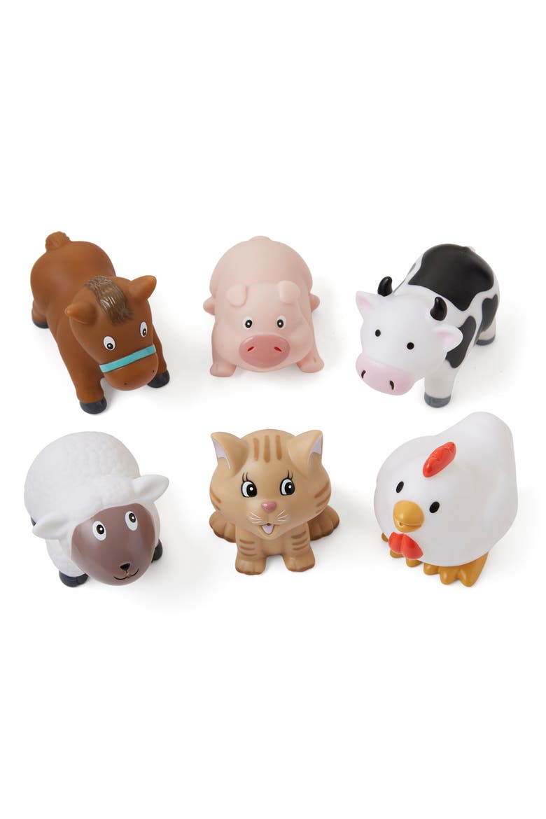 Barnyard 6-Piece Party Squirtie Toys, Alternate, color, MULTI